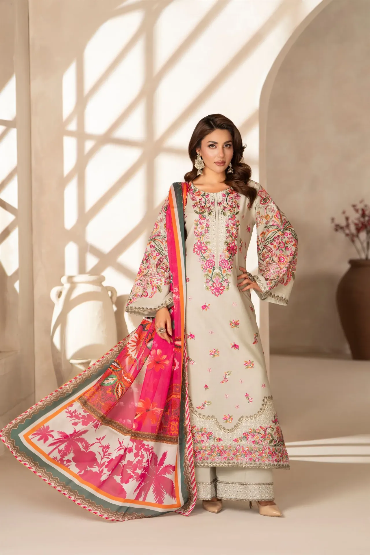 Cotton Lawn KC264M (S (UK-10))