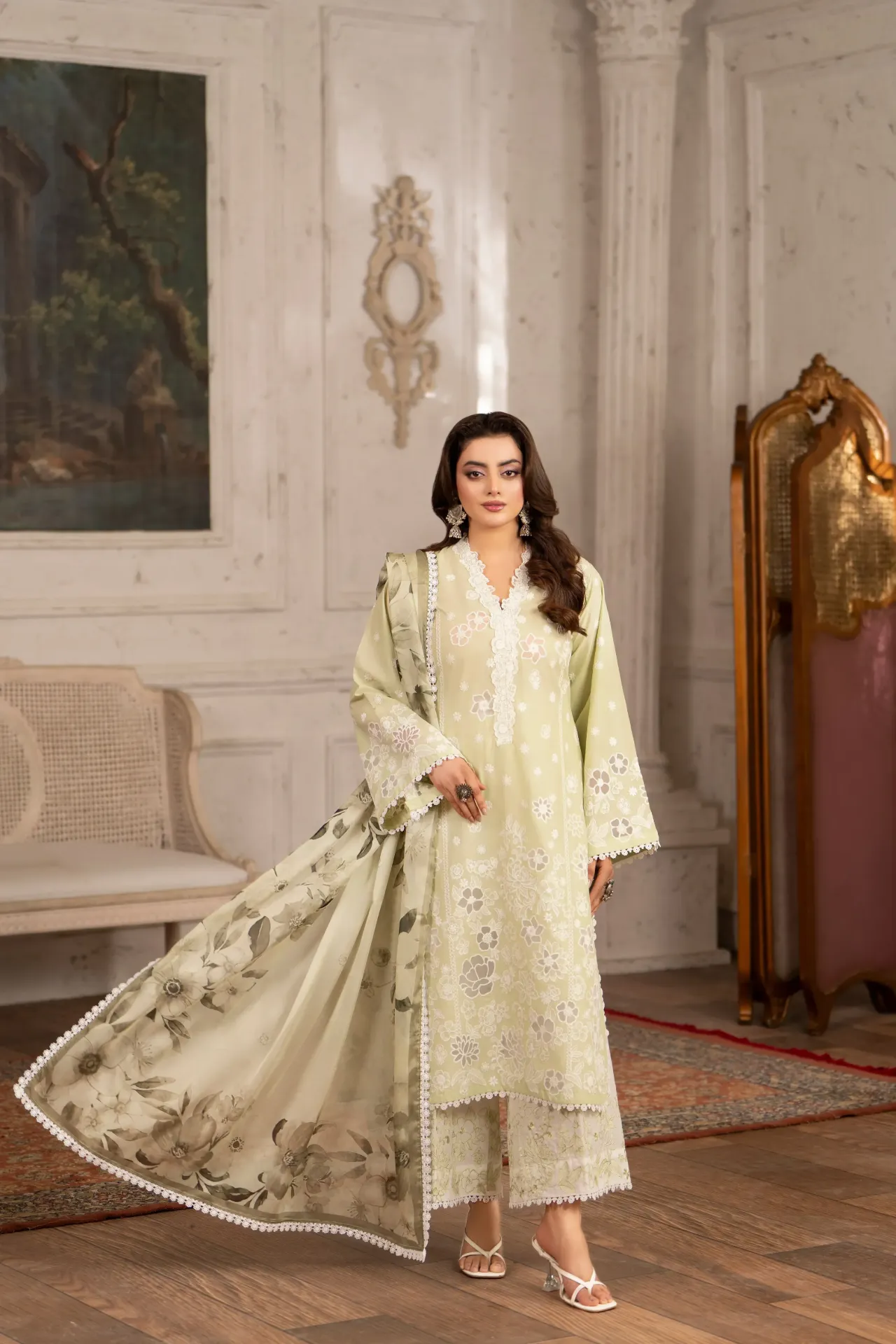 Cotton Lawn KC274M (S (UK-10))
