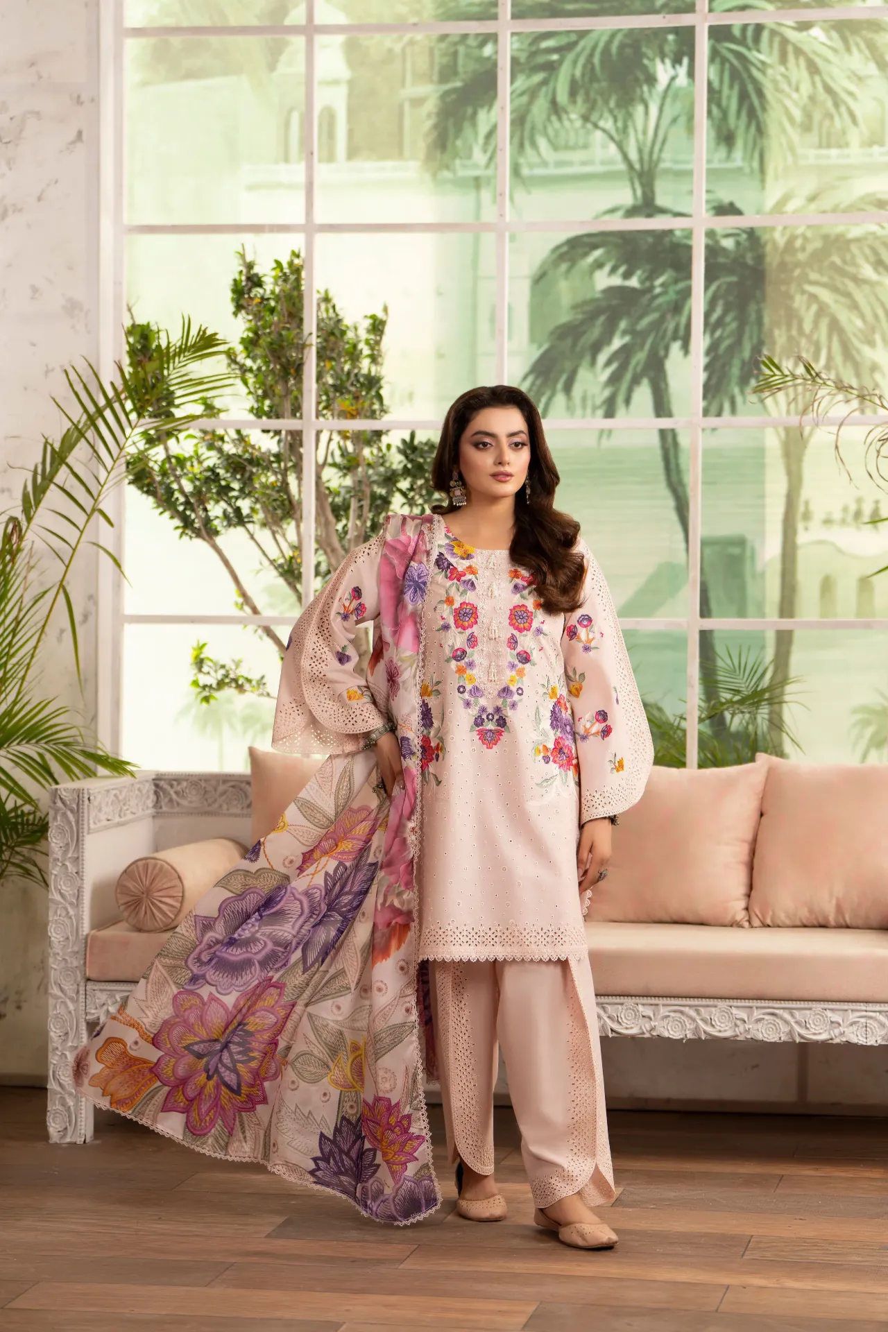 Cotton Lawn KC276M (S (UK-10))