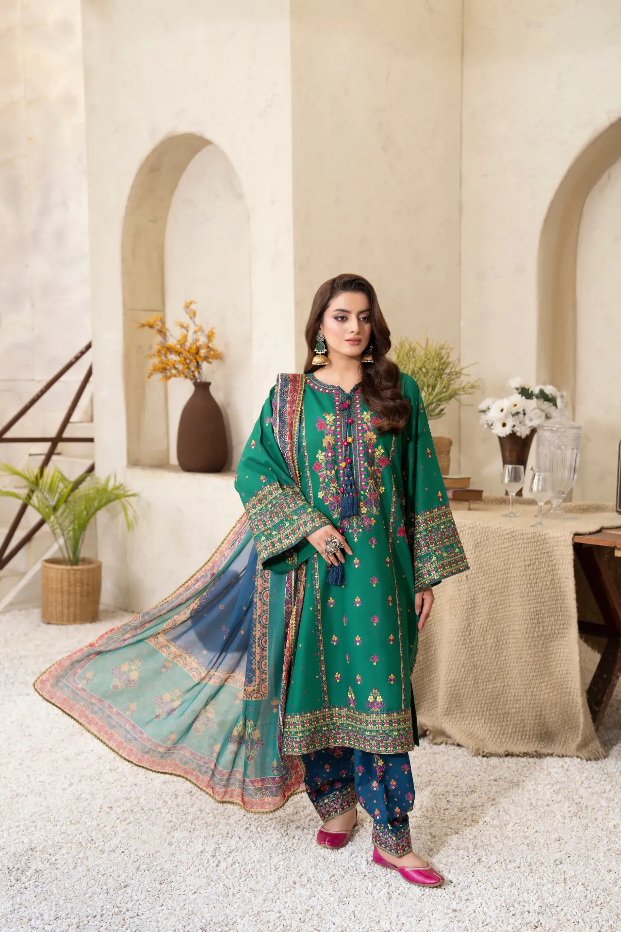 Cotton Lawn KC279M (S (UK-10))