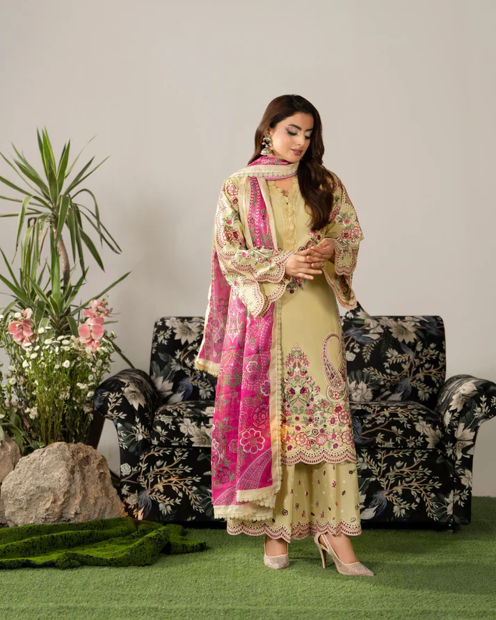 Cotton Lawn KC306M (S (UK-10))