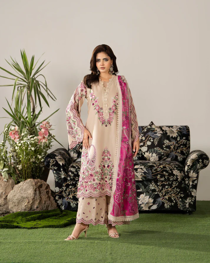 Cotton Lawn KC307M (S (UK-10))
