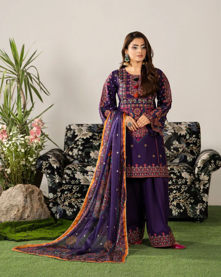 Cotton Lawn KC318M (S (UK-10))